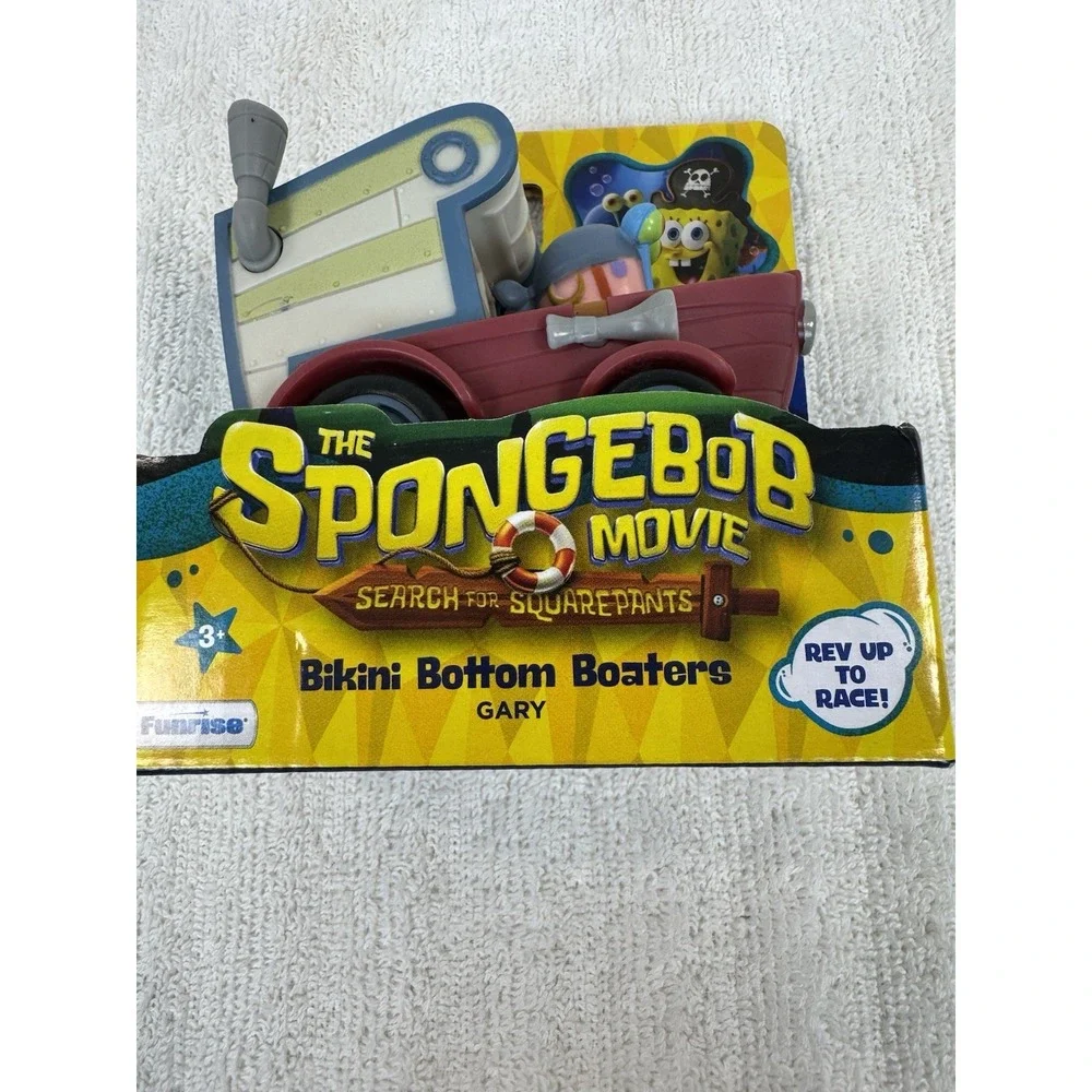 Funrise SpongeBob Movie Bikini Bottom Boaters Gary Boat Toy 73114 Nickelodeon